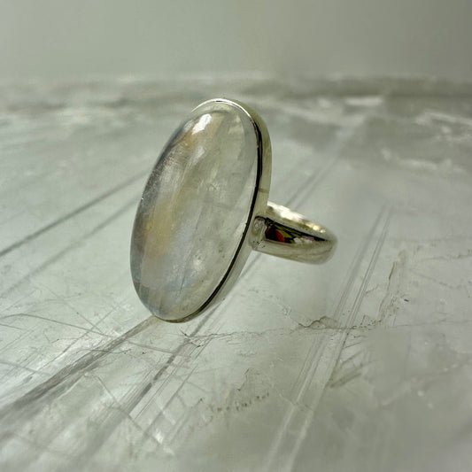 MoonStone (Size L) Ring