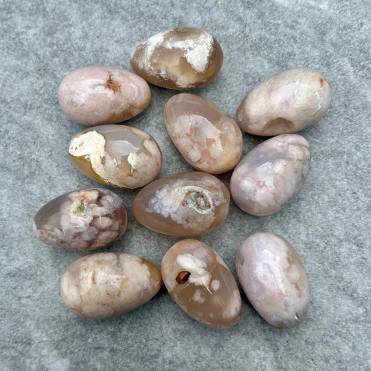 Flower Agate Eggs