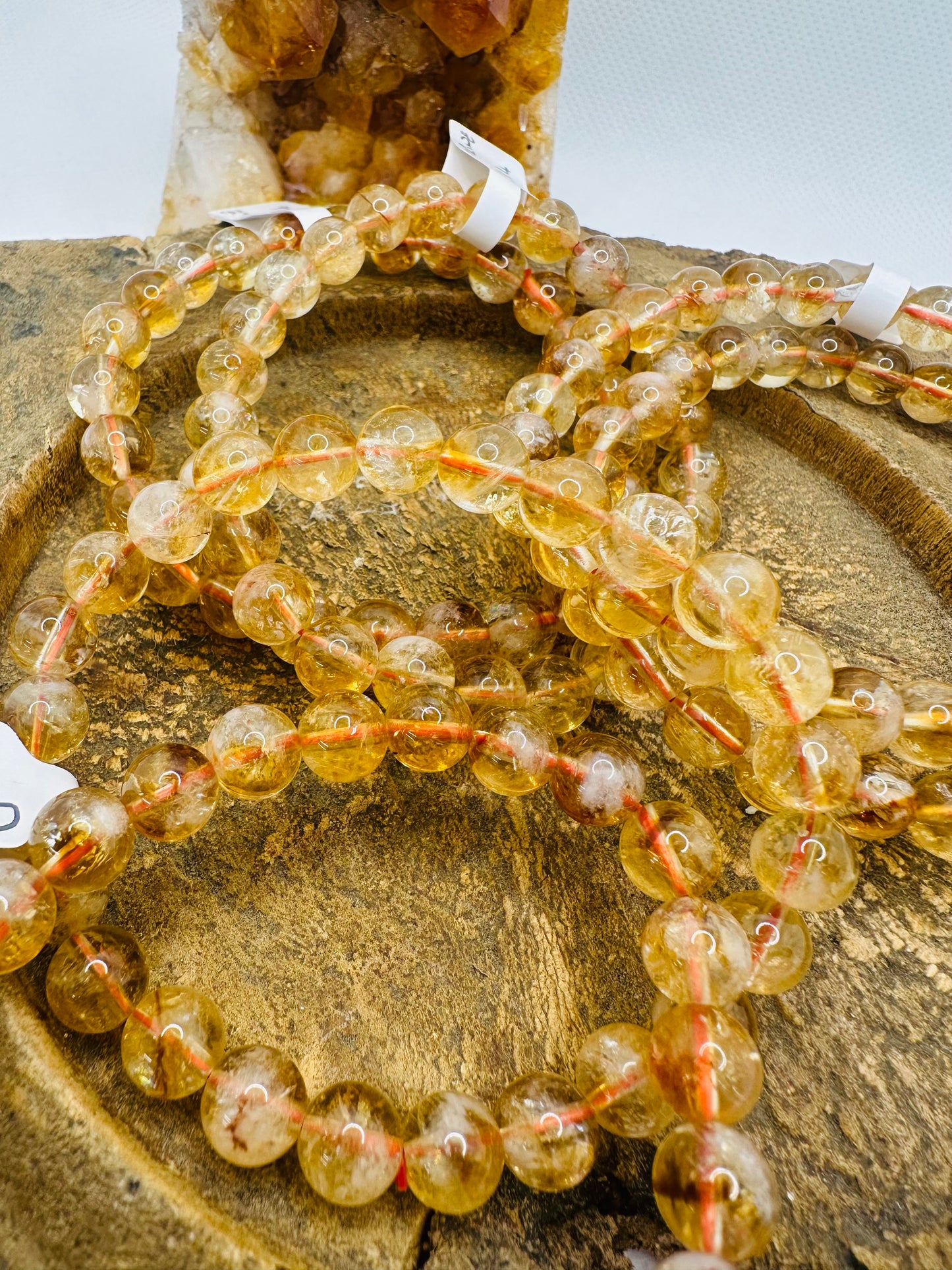 Citrine 6mm Bracelet