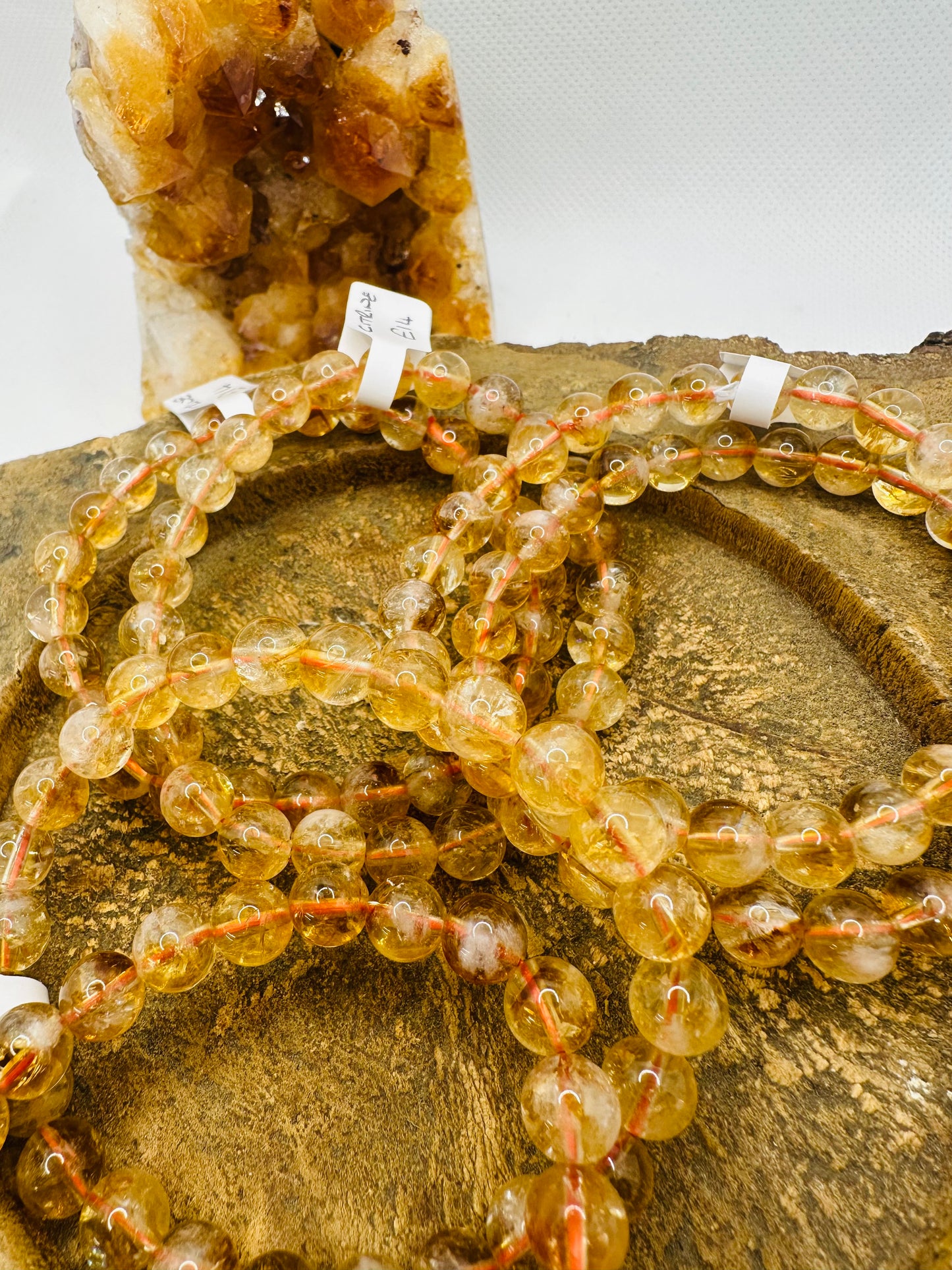 Citrine 6mm Bracelet