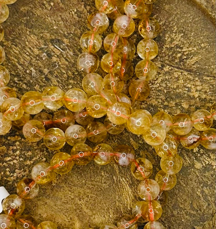 Citrine 6mm Bracelet