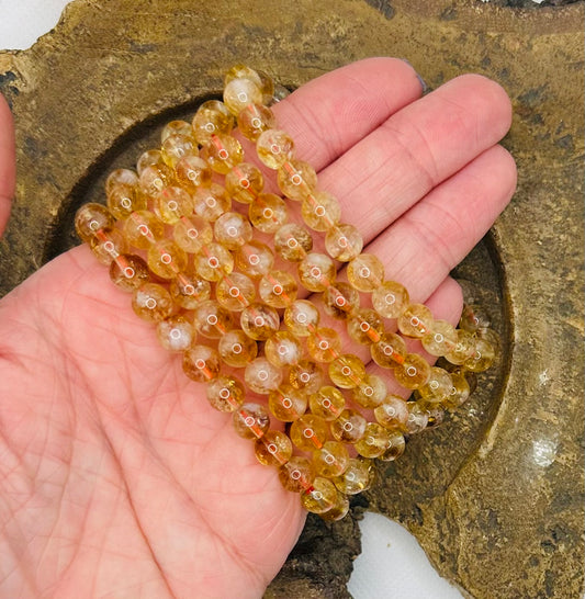 Citrine 6mm Bracelet