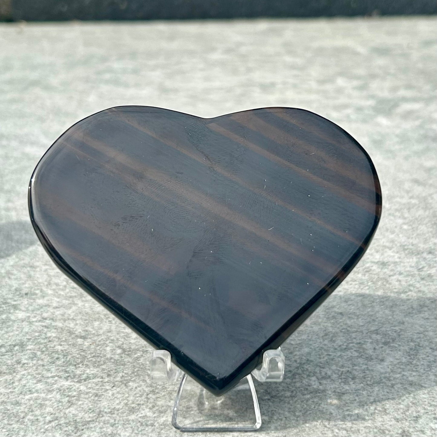 Snowflake Obsidian Hearts