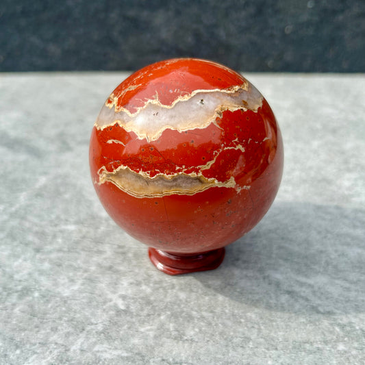 Red Jasper Sphere