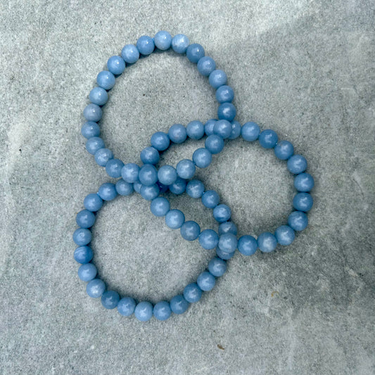 Angelite Bracelets 8mm