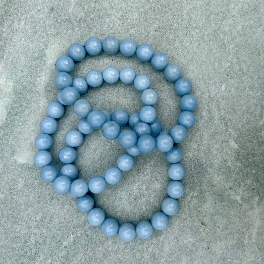 Angelite Bracelets 10mm
