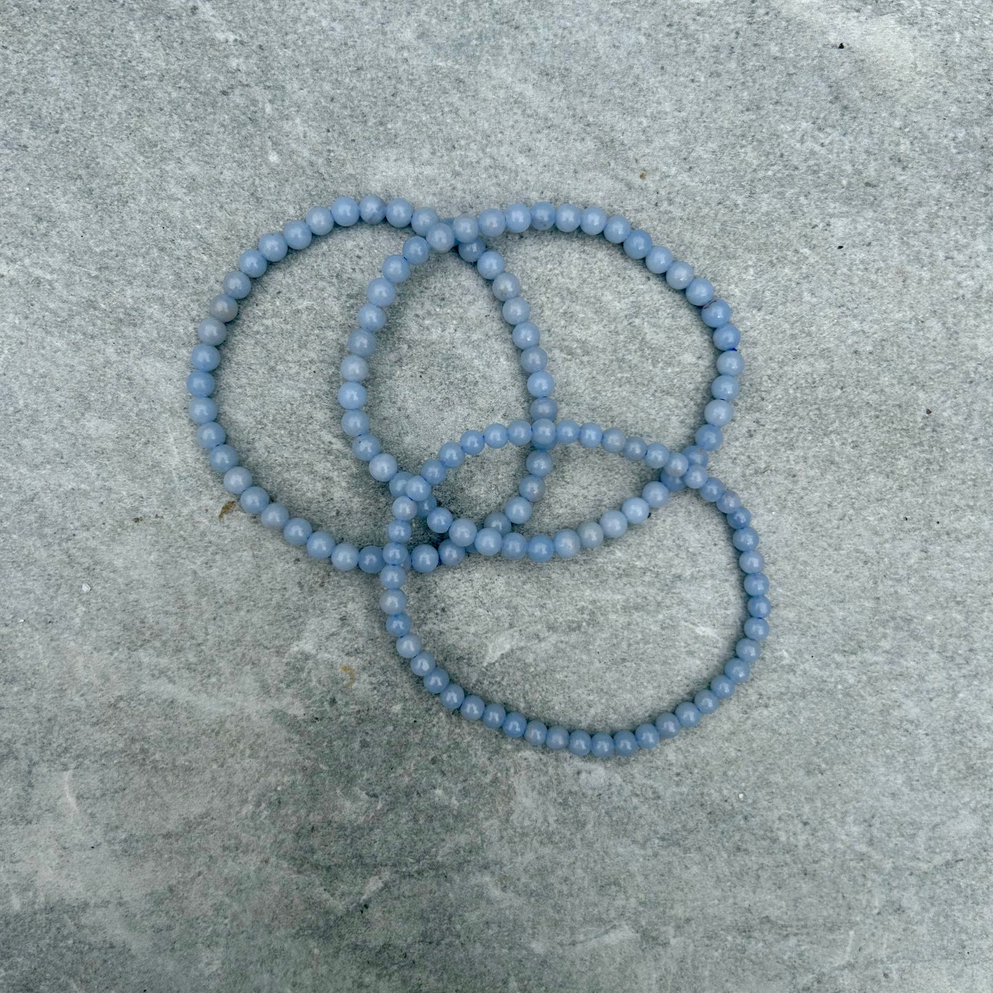 Angelite Bracelete 4mm