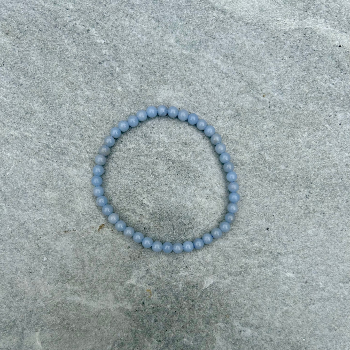Angelite Bracelete 4mm