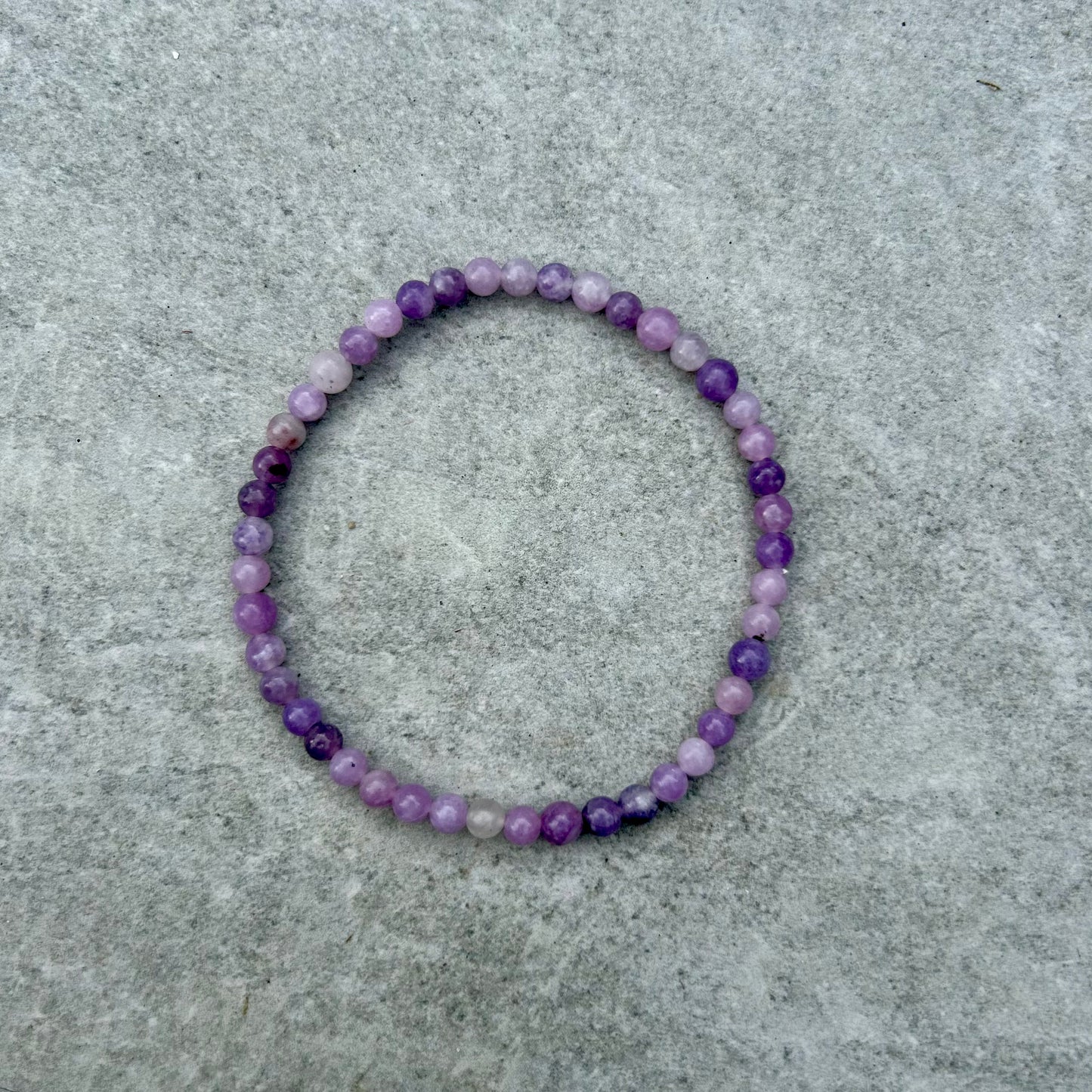Lepidolite Bracelet 4mm