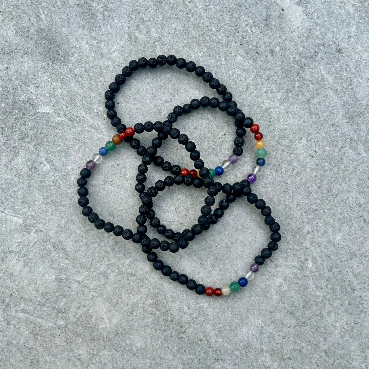 Chakra & Laver Stone 4mm