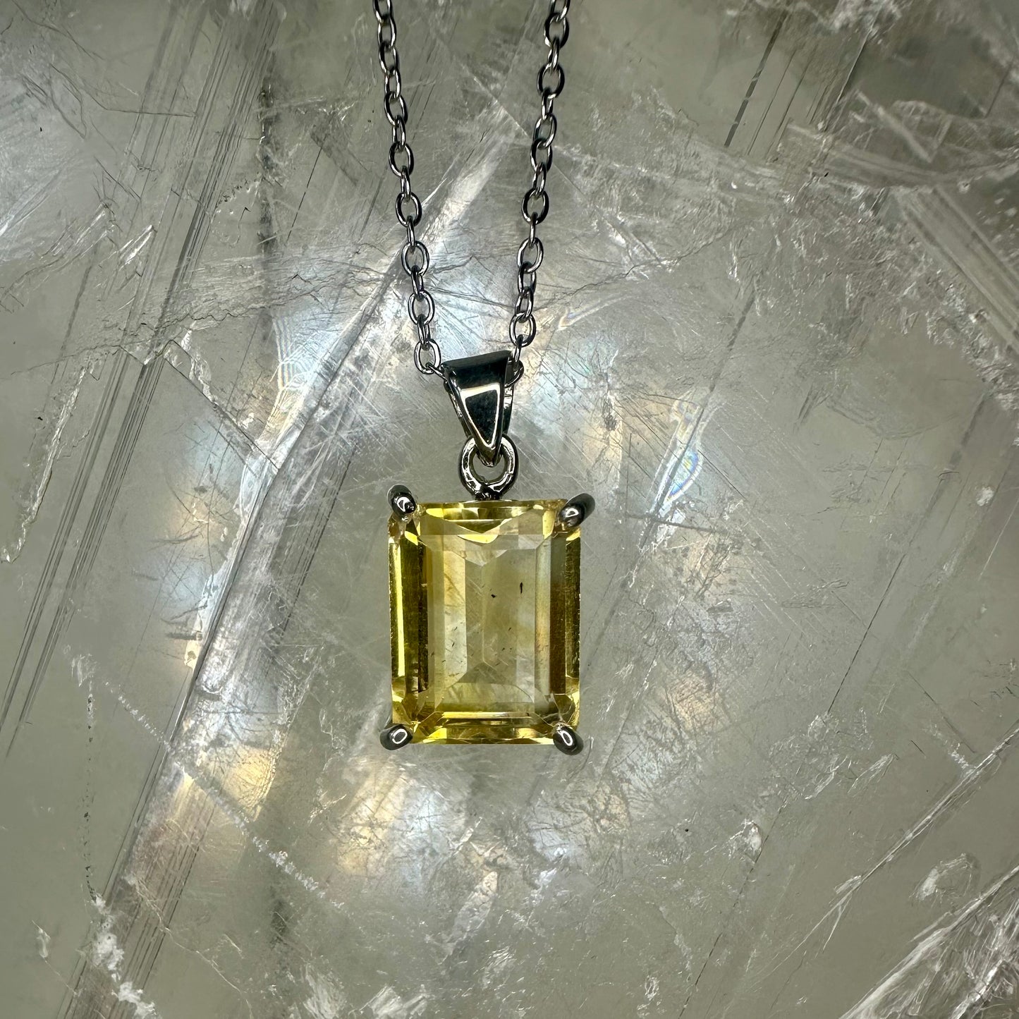 Citrine 925 Pendant