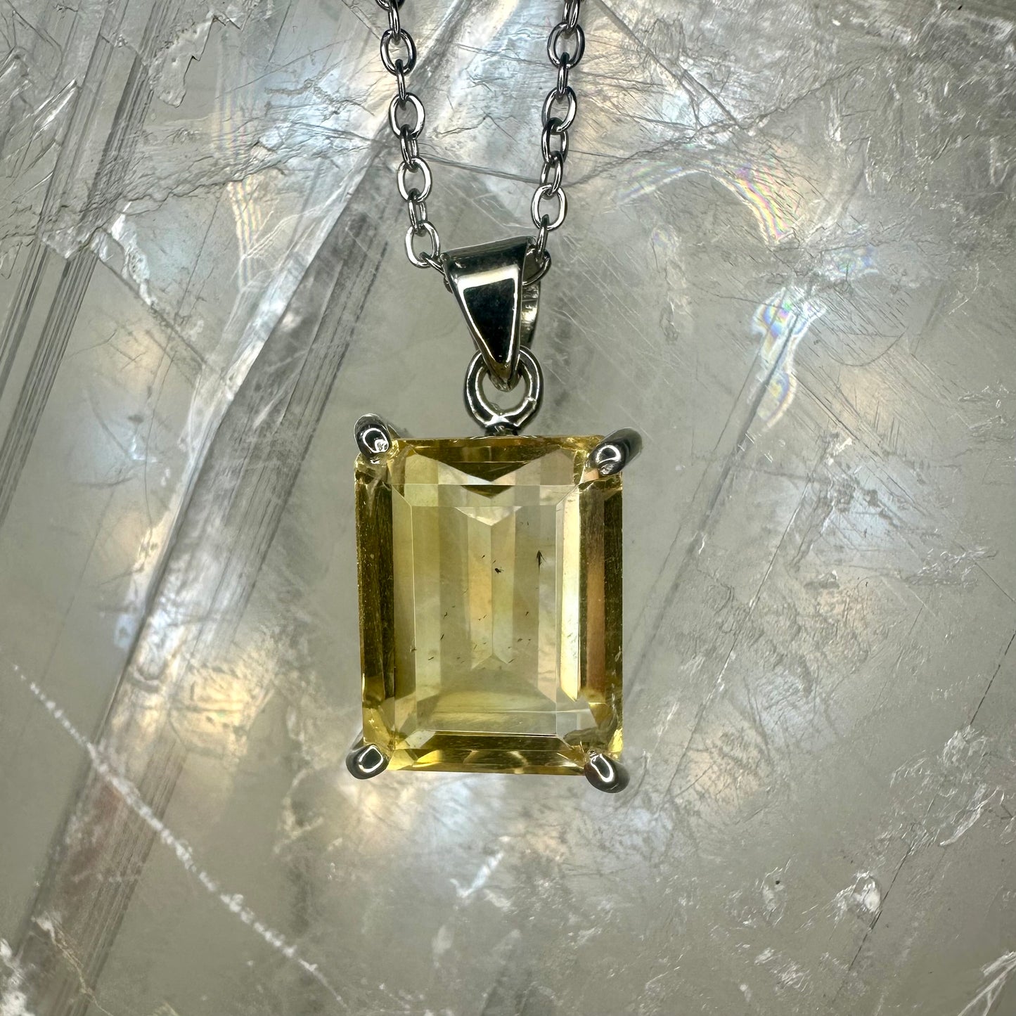 Citrine 925 Pendant