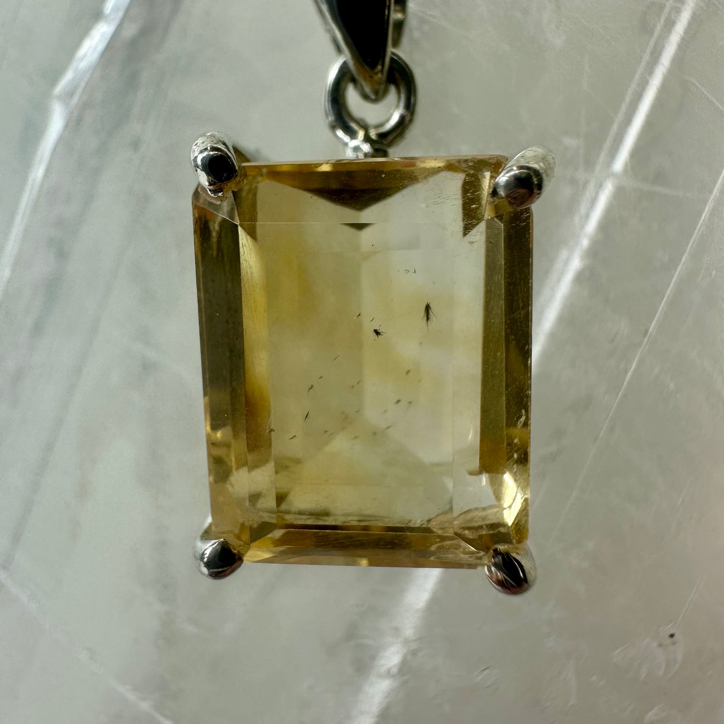Citrine 925 Pendant