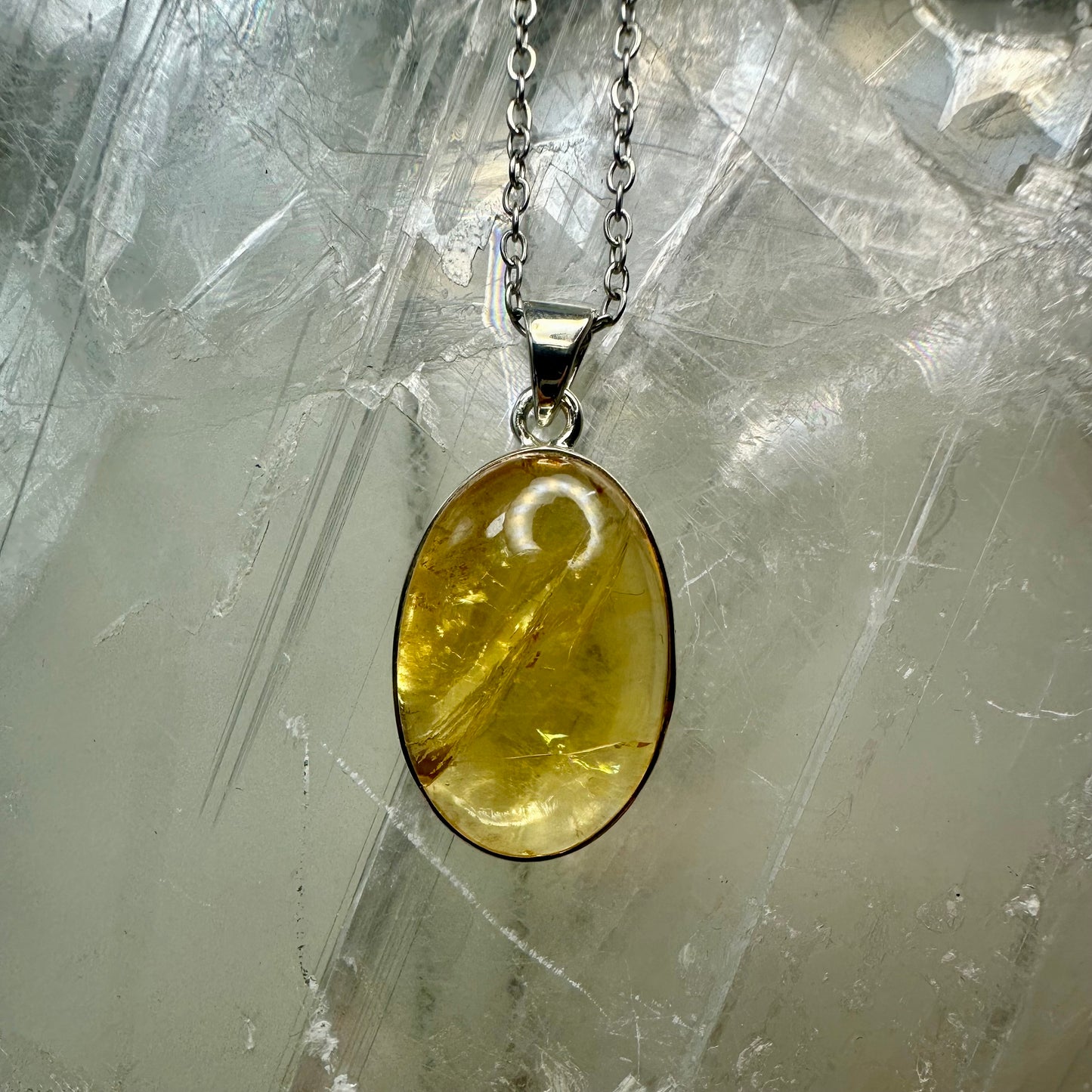 Citrine 925 Pendant