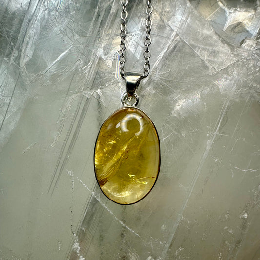 Citrine 925 Pendant