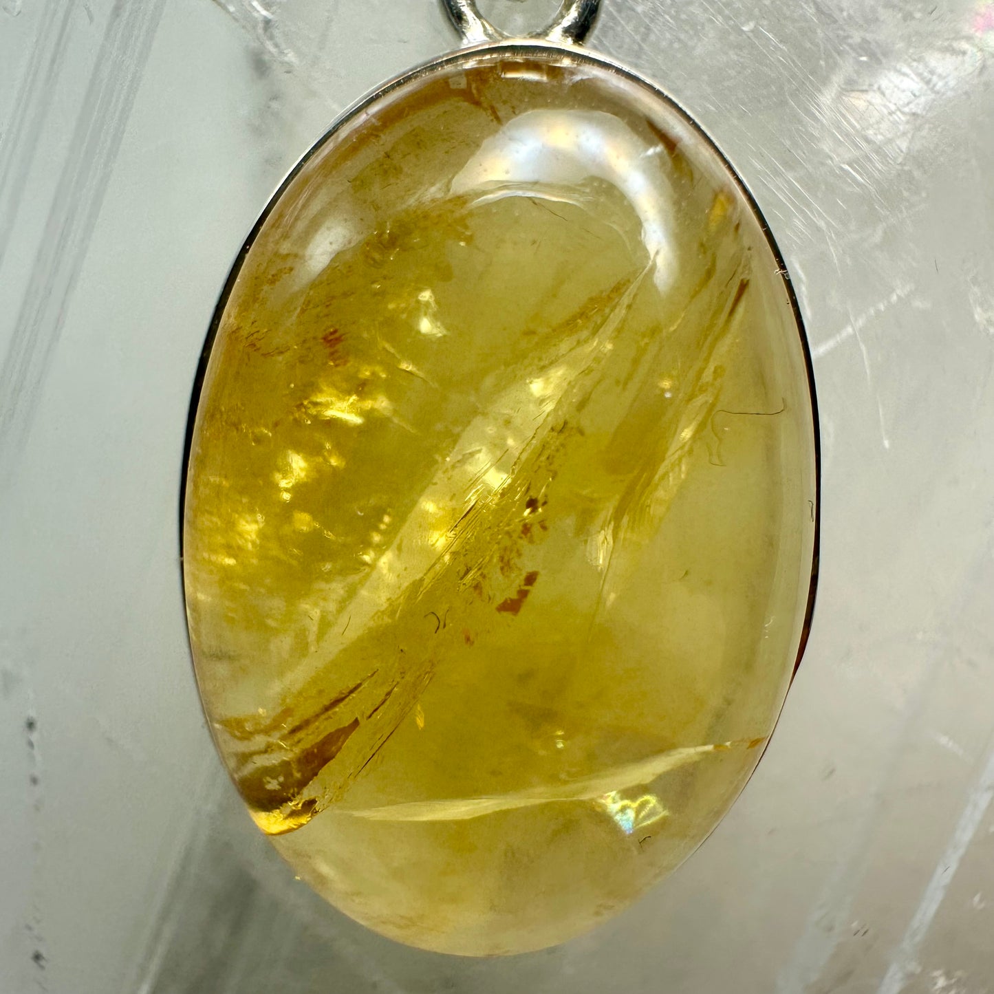 Citrine 925 Pendant