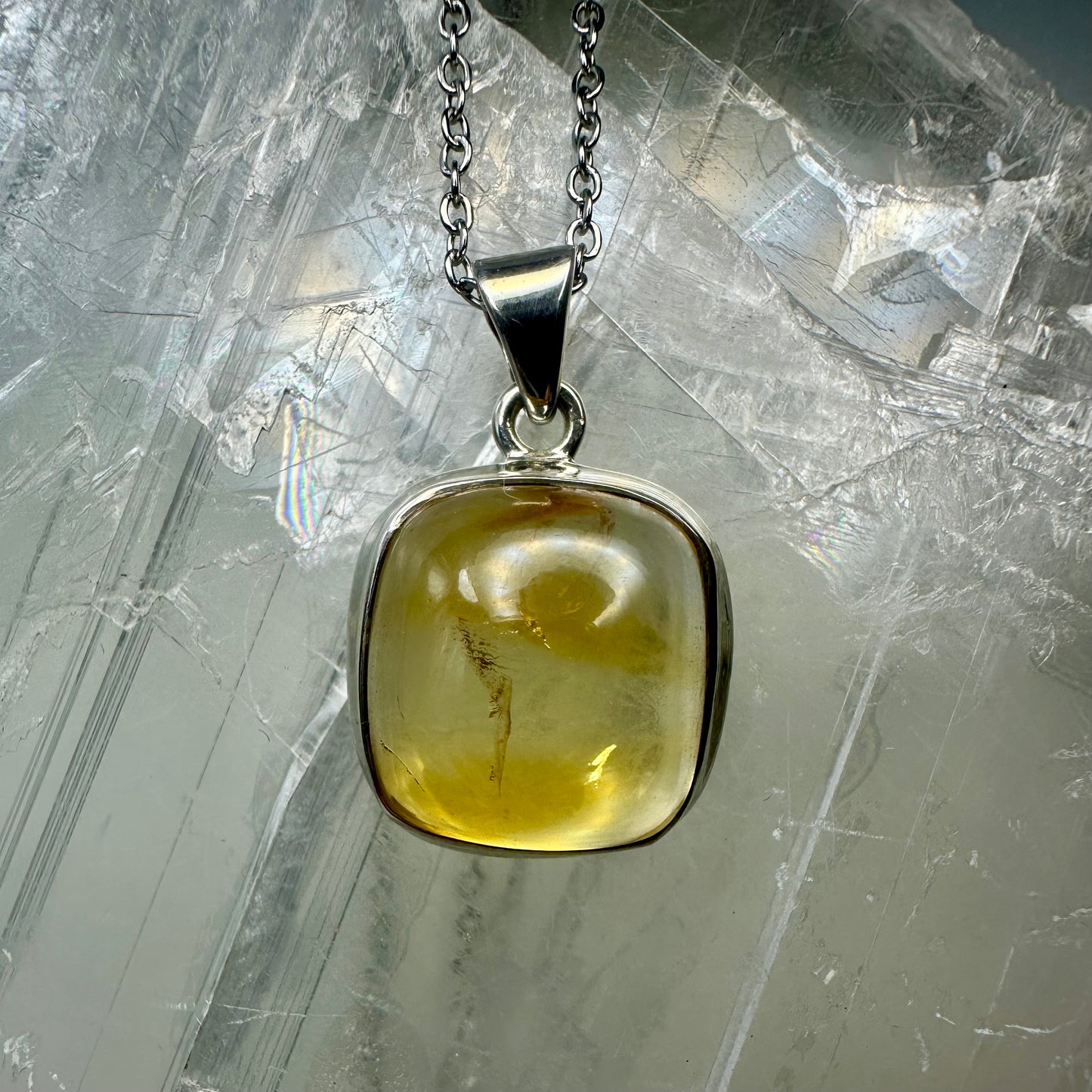 Citrine 925 Pendant (12)