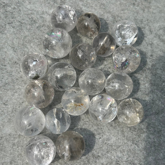 Clear Quartz Mini Spheres