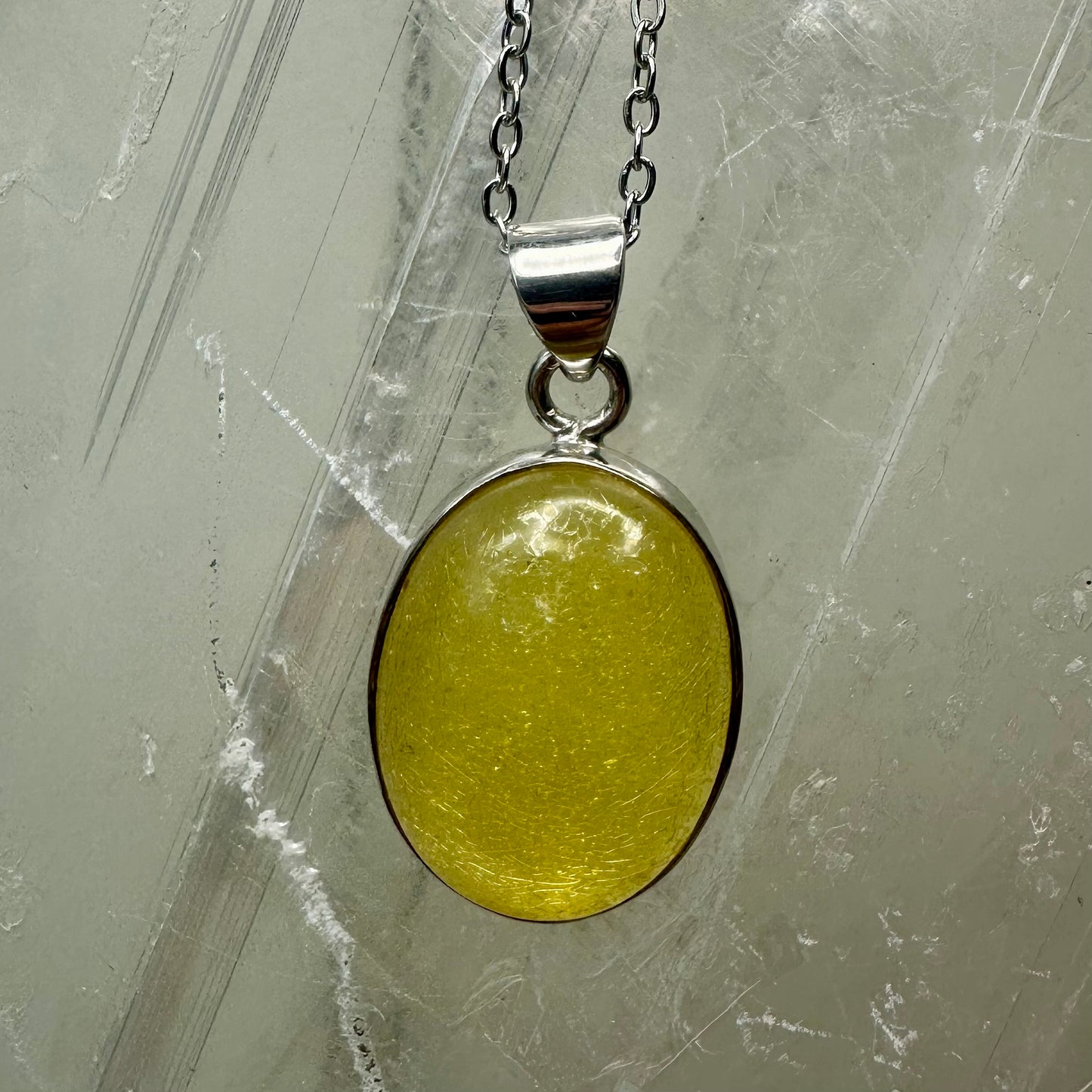 Copal In Green 925 Pendant (9)