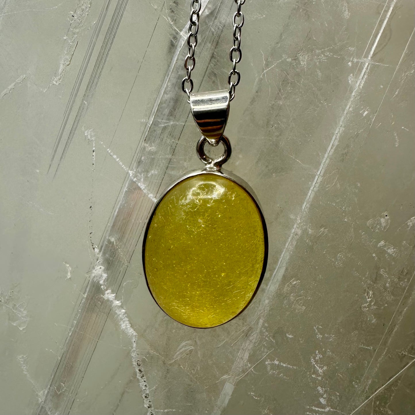 Copal In Green 925 Pendant (9)