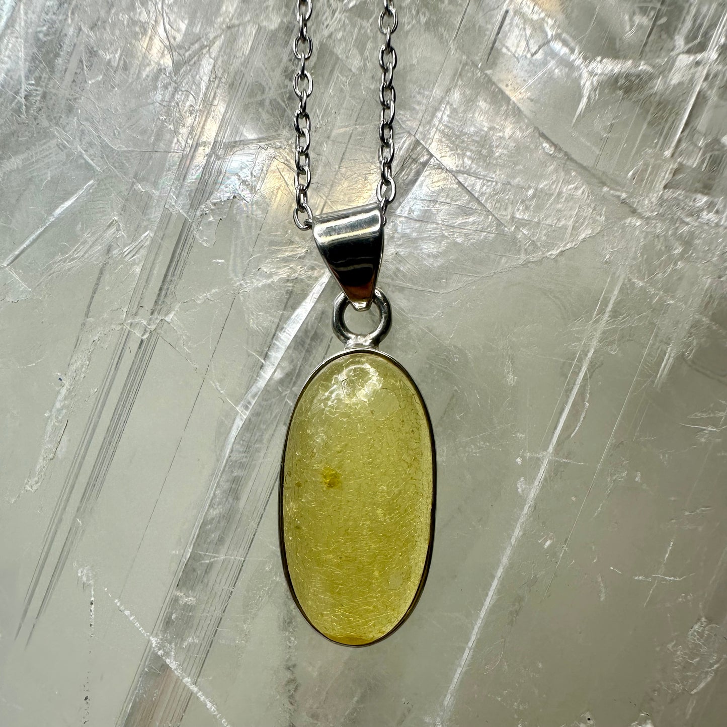 Copal In Green 925 Pendant (10)