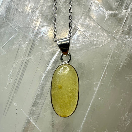 Copal In Green 925 Pendant (10)