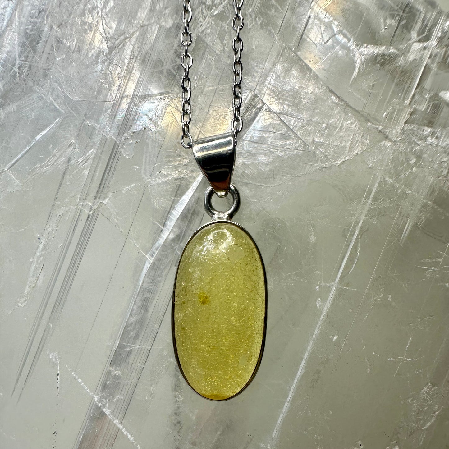 Copal In Green 925 Pendant (10)