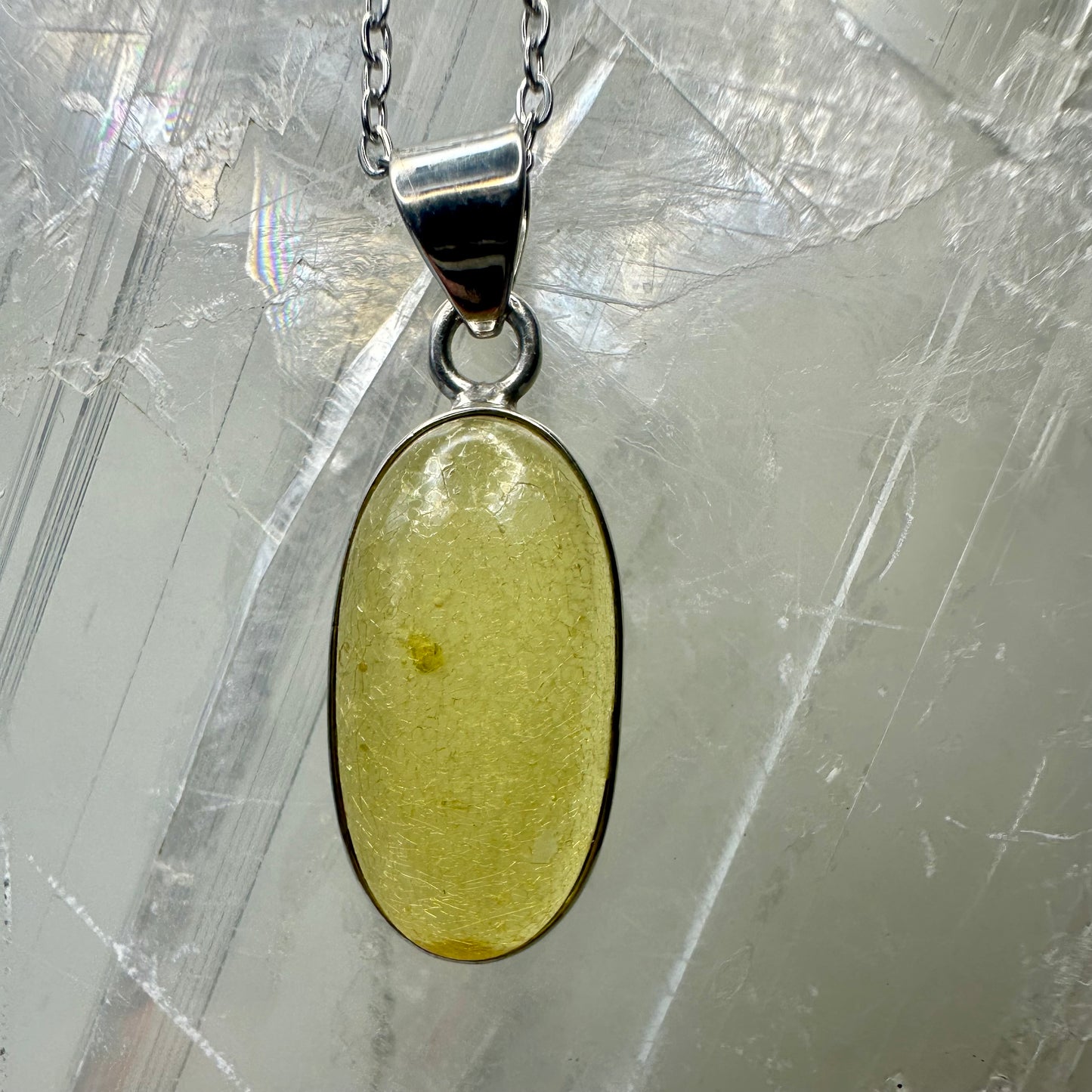 Copal In Green 925 Pendant (10)