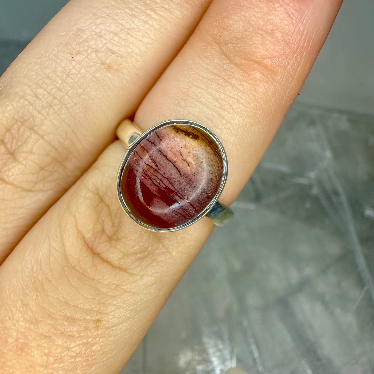 Mookite 925 Ring (19) (Size M)