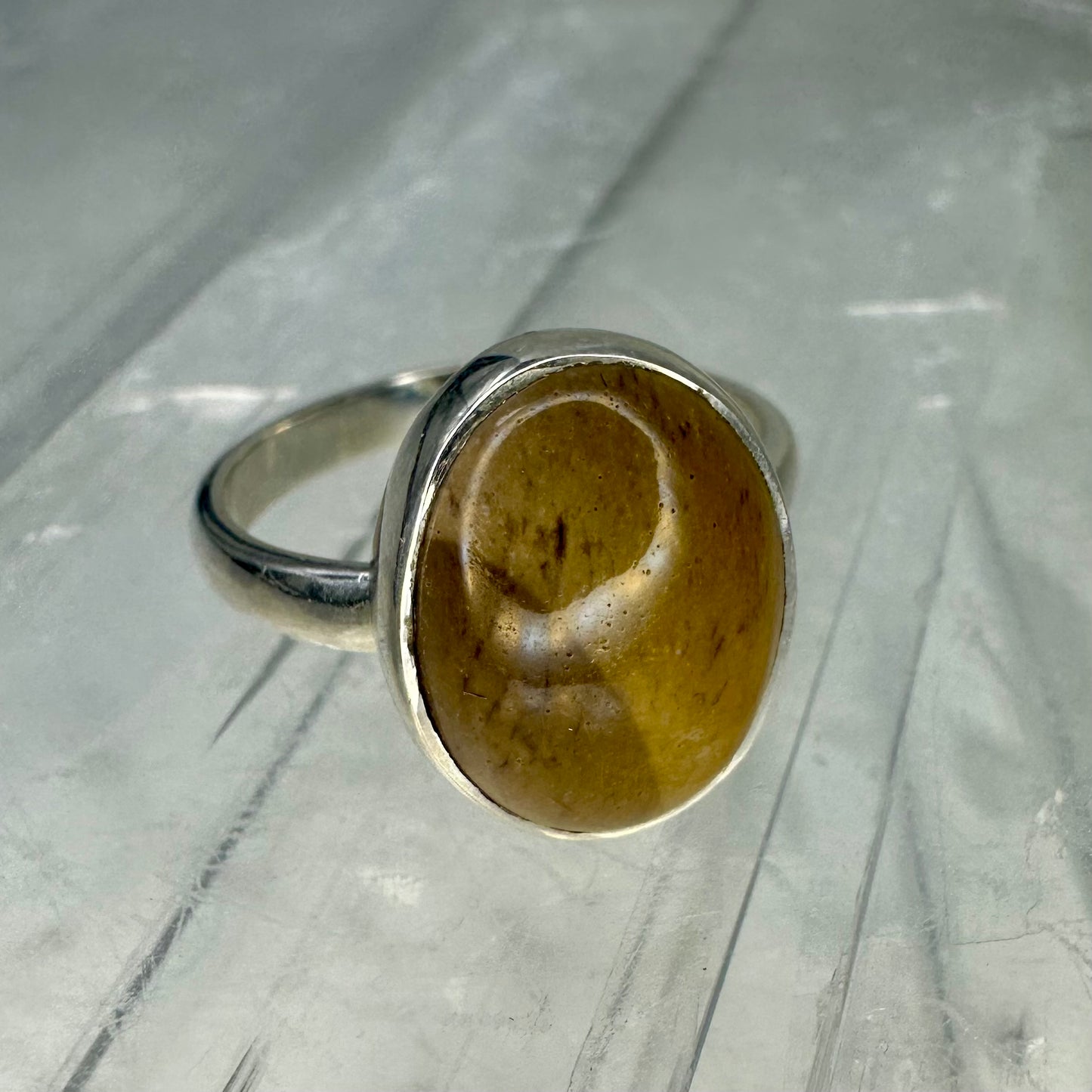 Mookite 925 Ring (18) (Size Q)