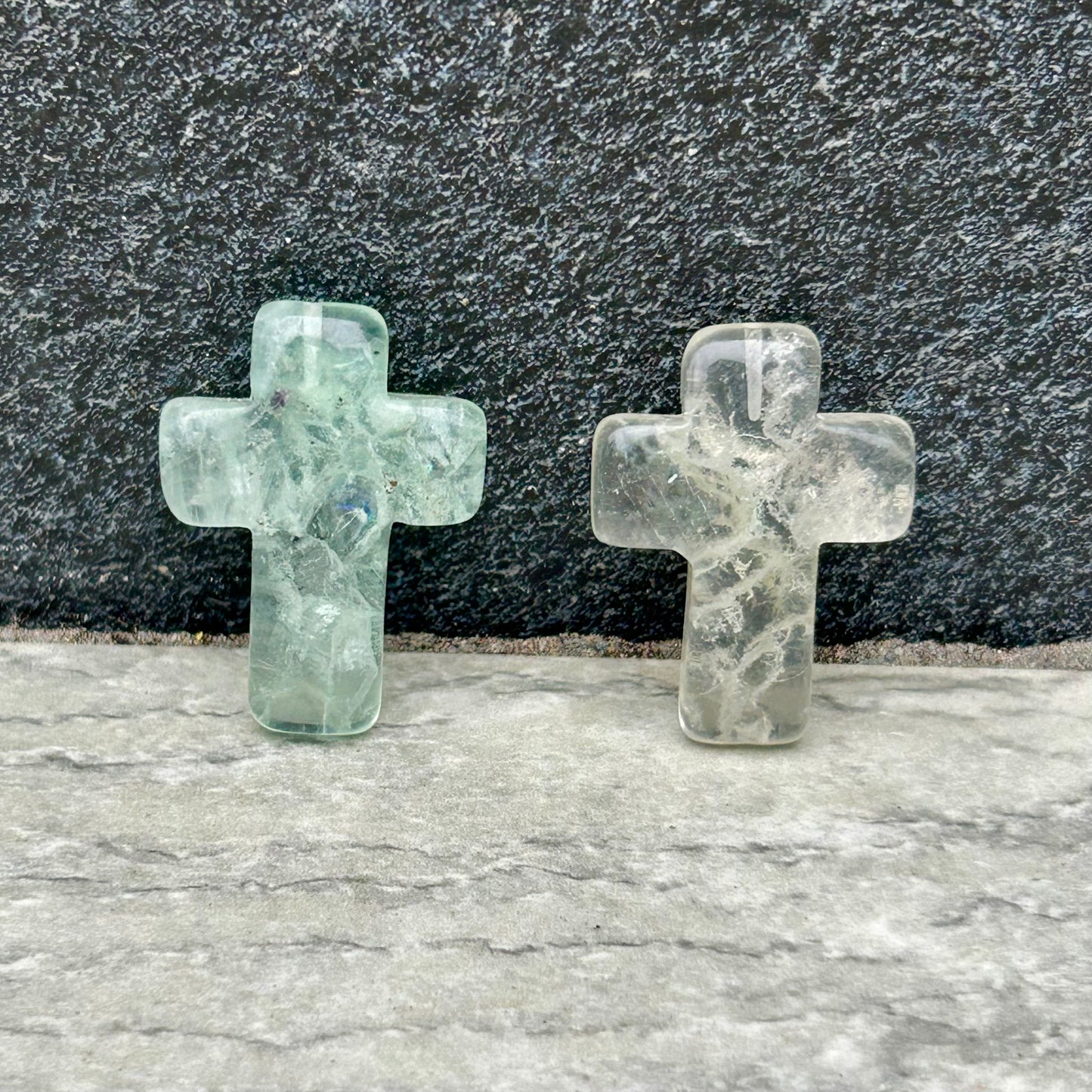 Fluorite Crosses