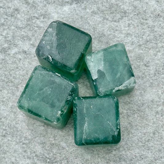 Green Fluorite Cubes