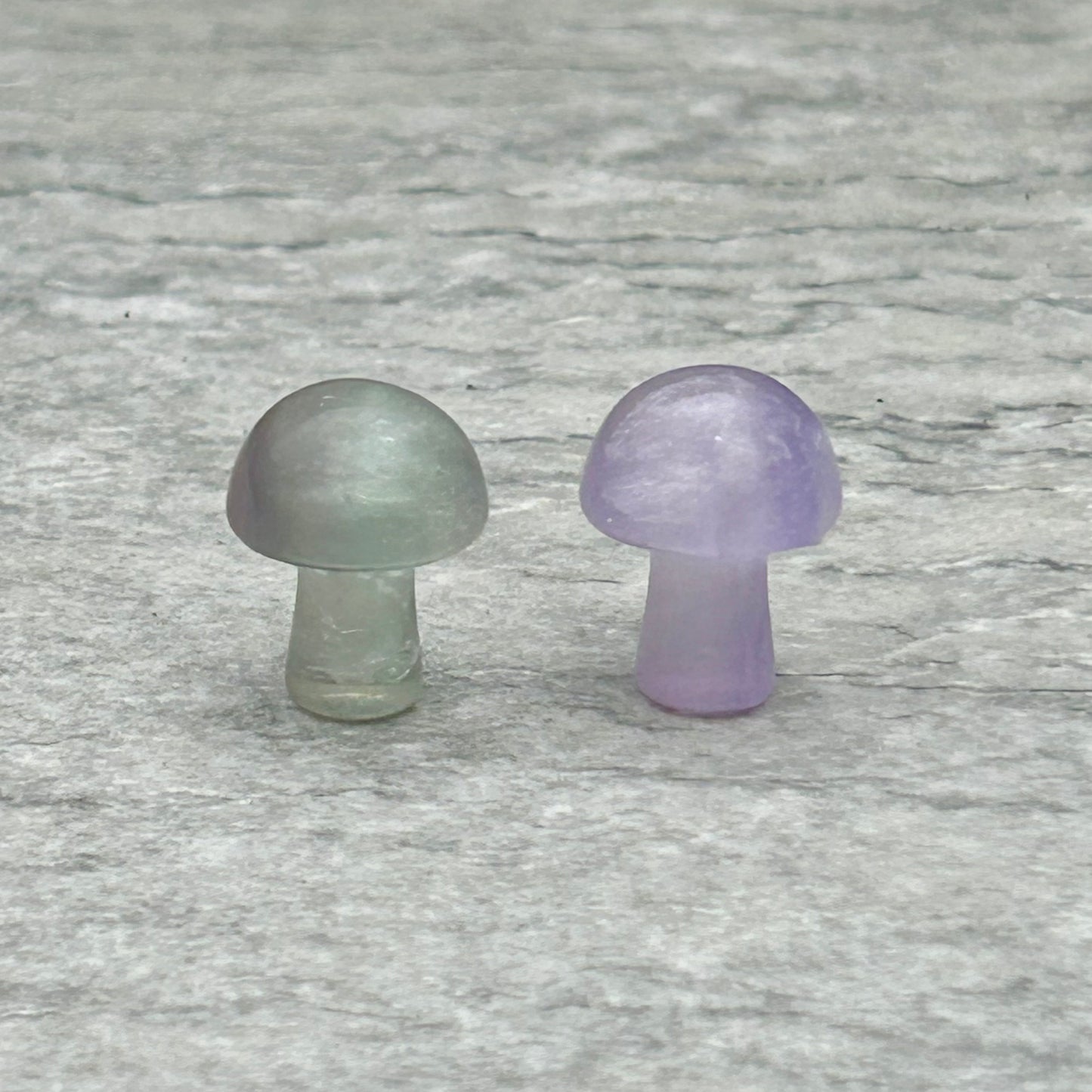 Fluorite Mushrooms
