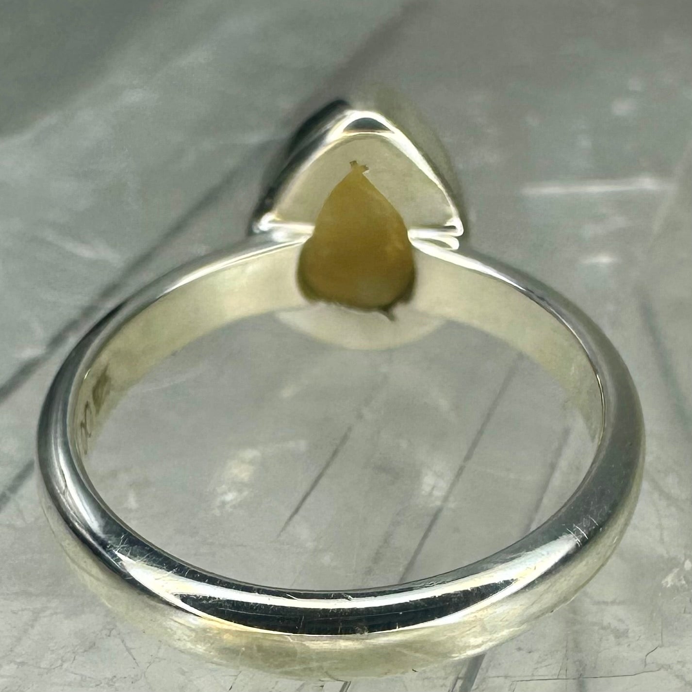 Citrine 925 Ring (14) (Size M/N)