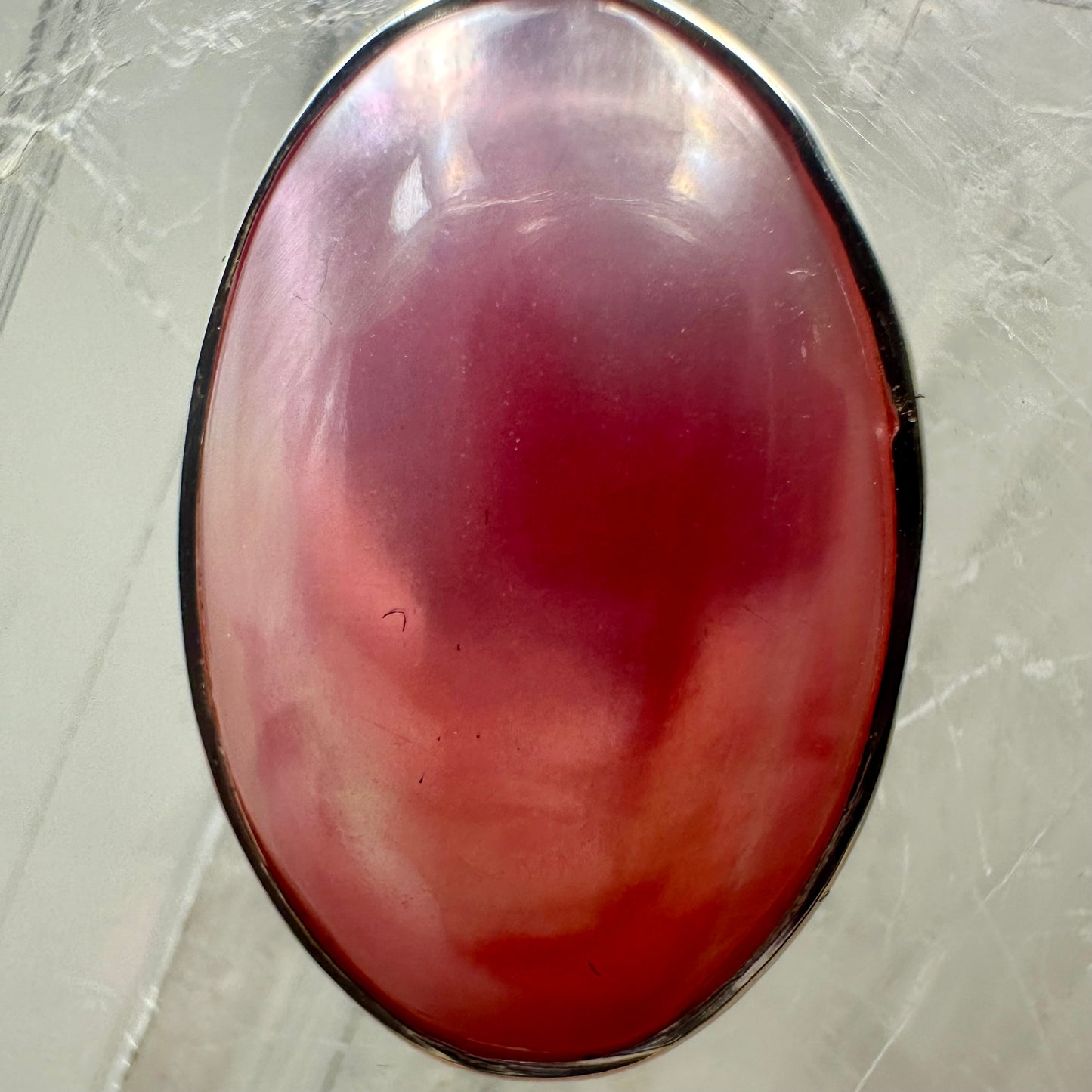 Pink Shell 925 Pendant