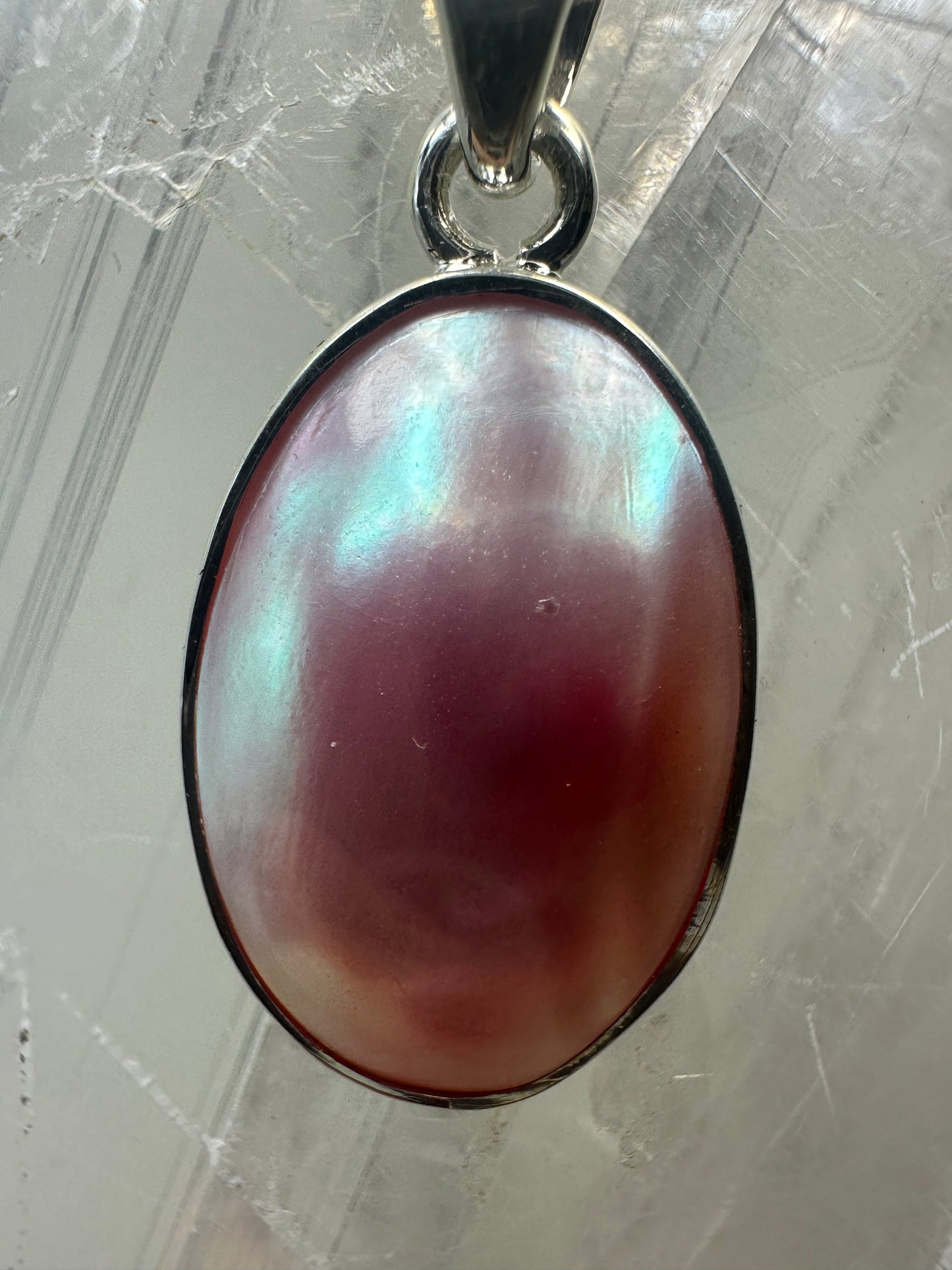 Pink Shell 925 Pendant