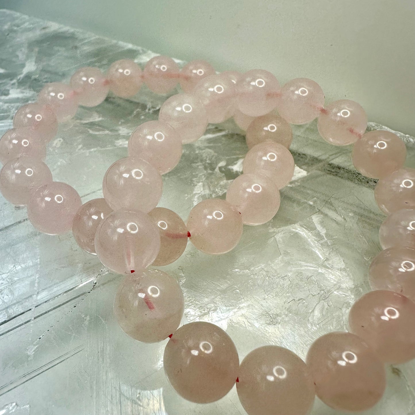 Rose Quartz 12mm Bracelets