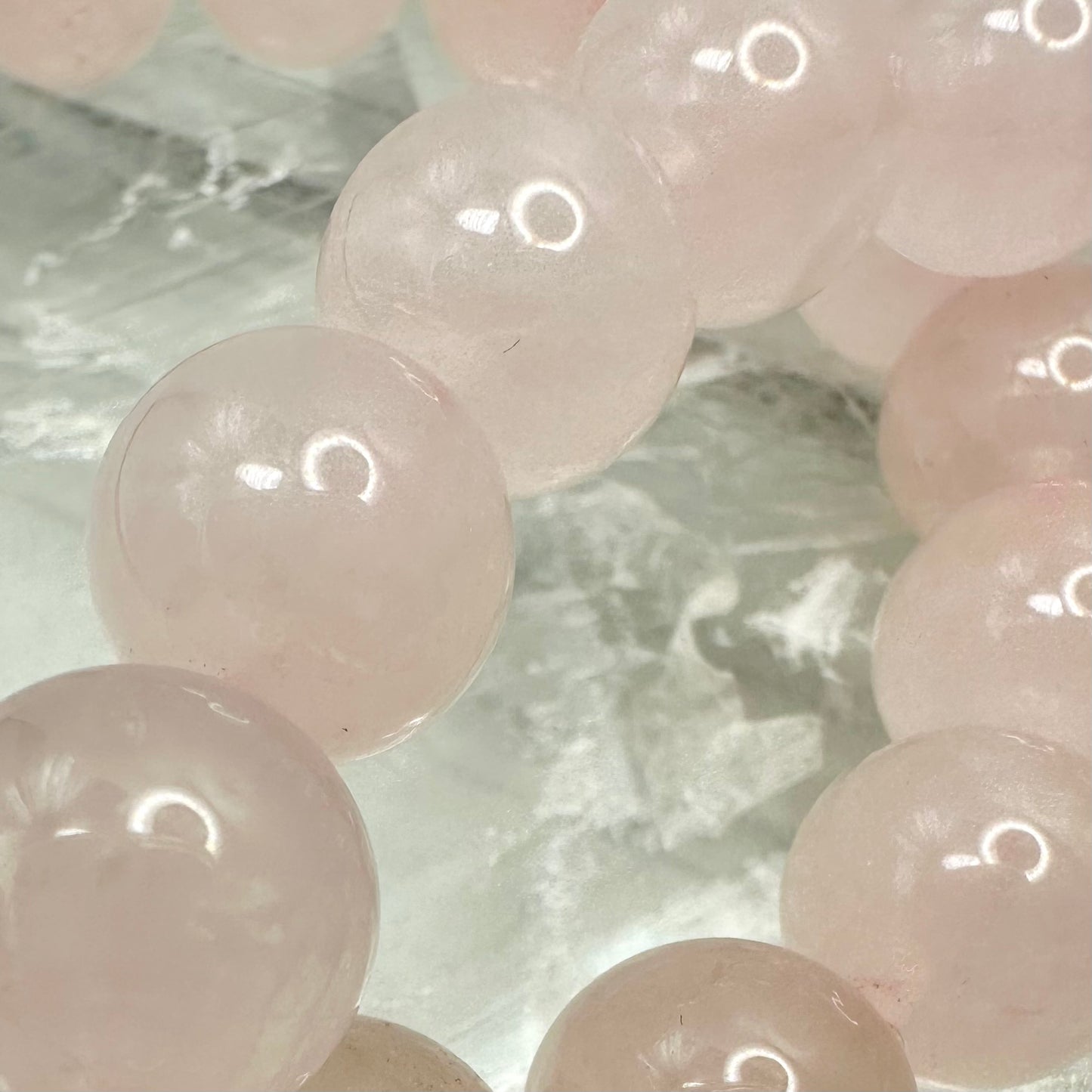 Rose Quartz 12mm Bracelets