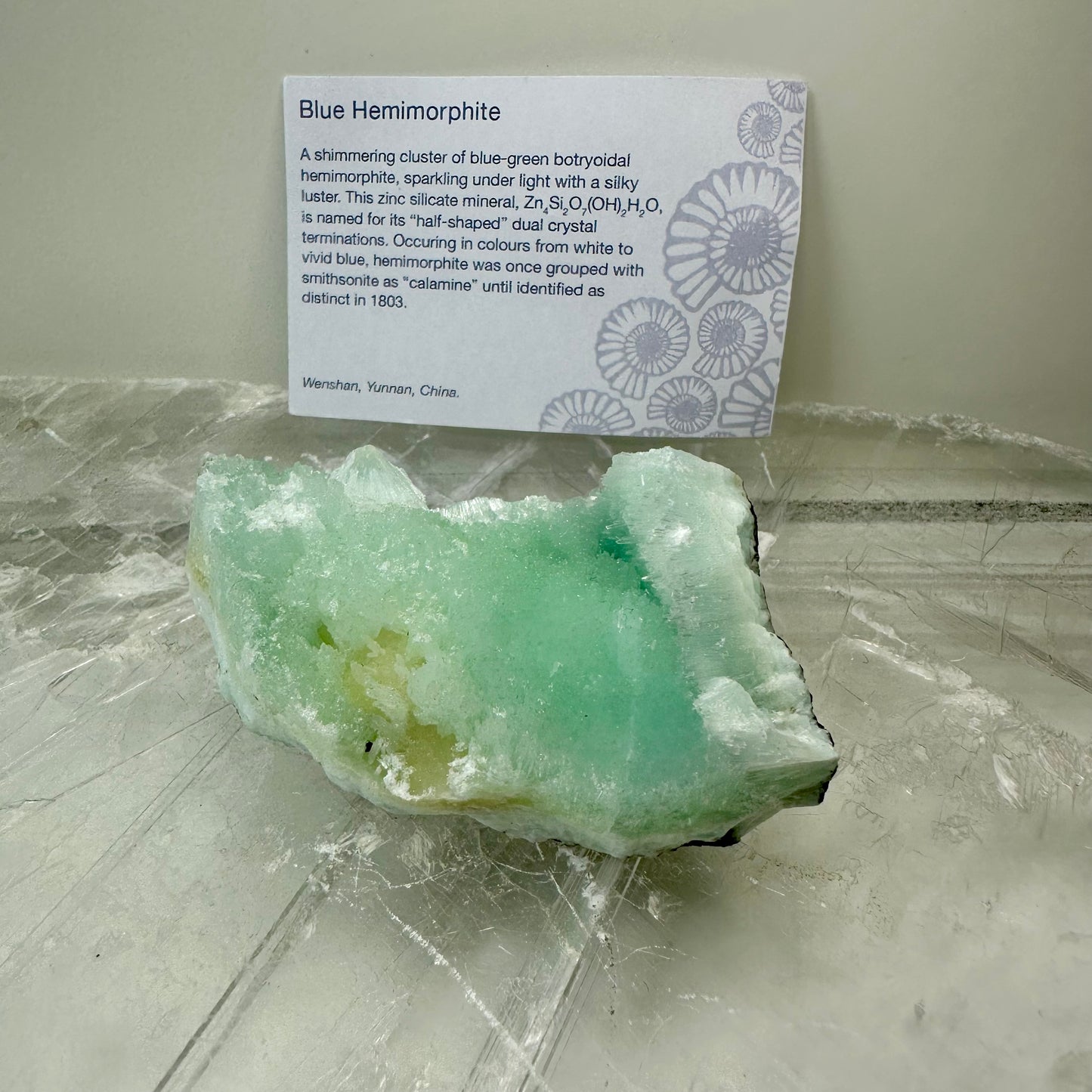 Blue Hemimorphite Raws