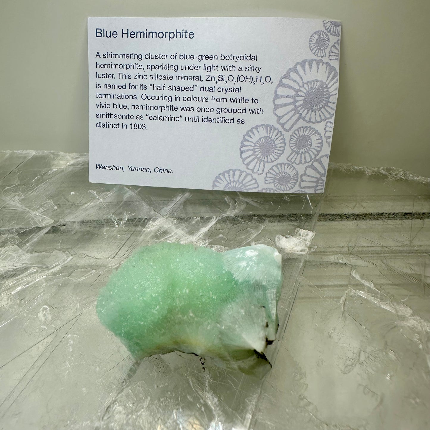 Blue Hemimorphite Raws