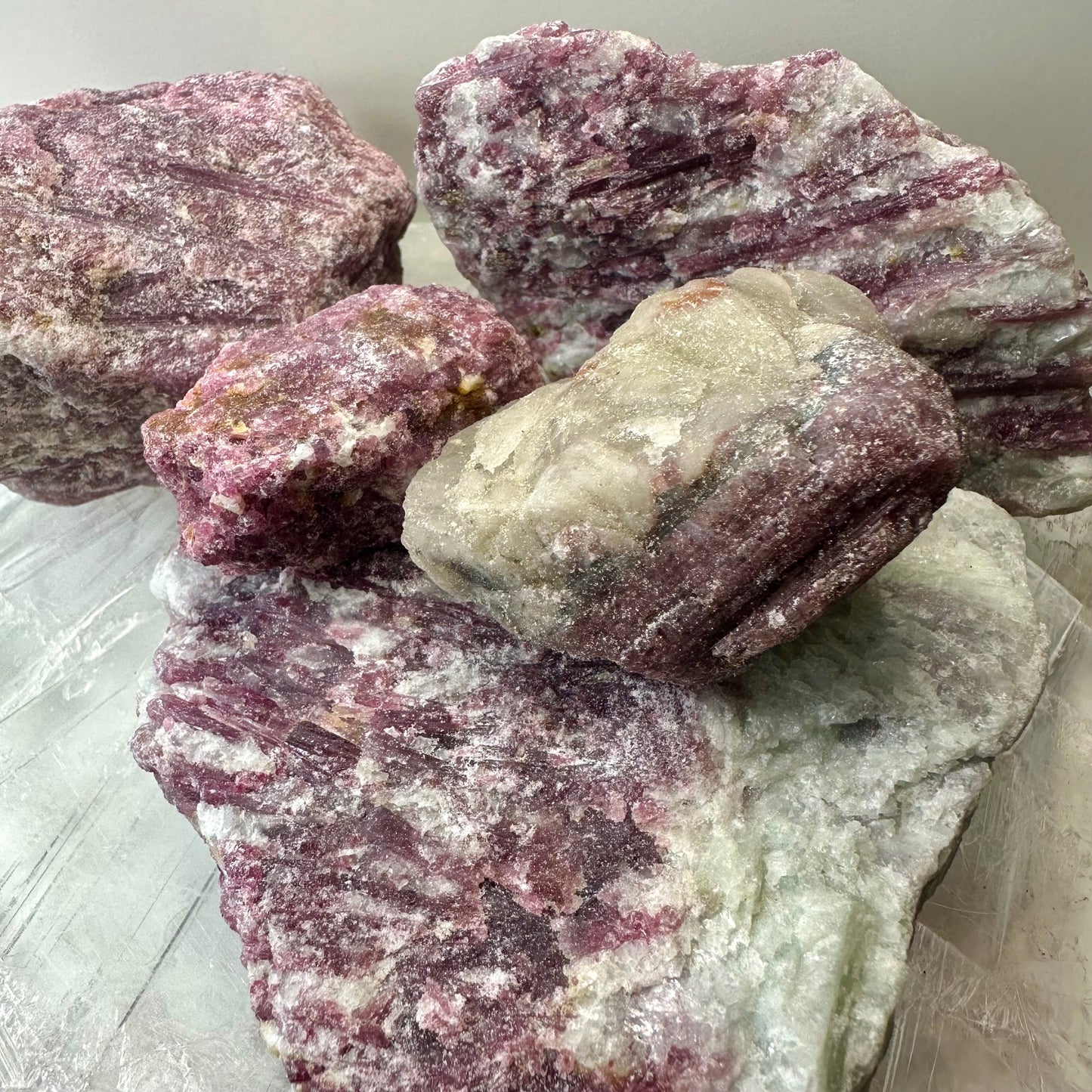 Pink Tourmaline Raws (All Different Sizes)