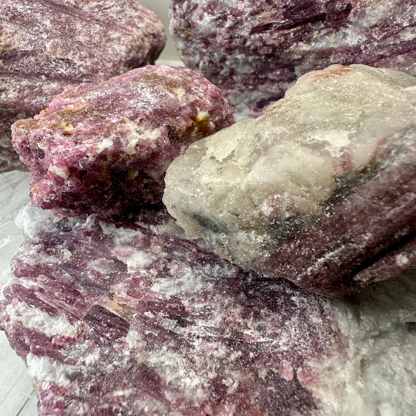 Pink Tourmaline Raws (All Different Sizes)
