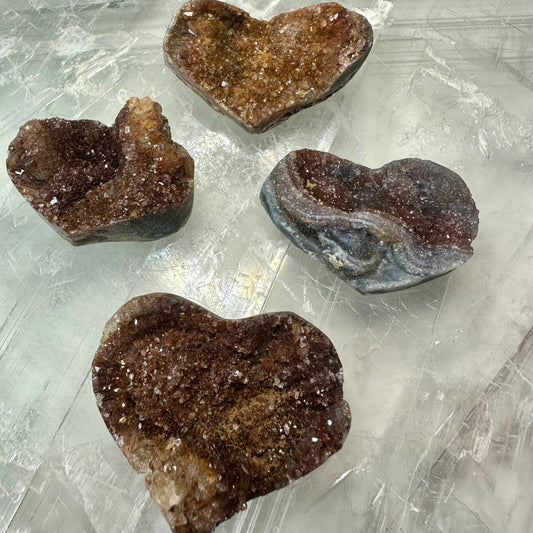 Chalcedony Hearts