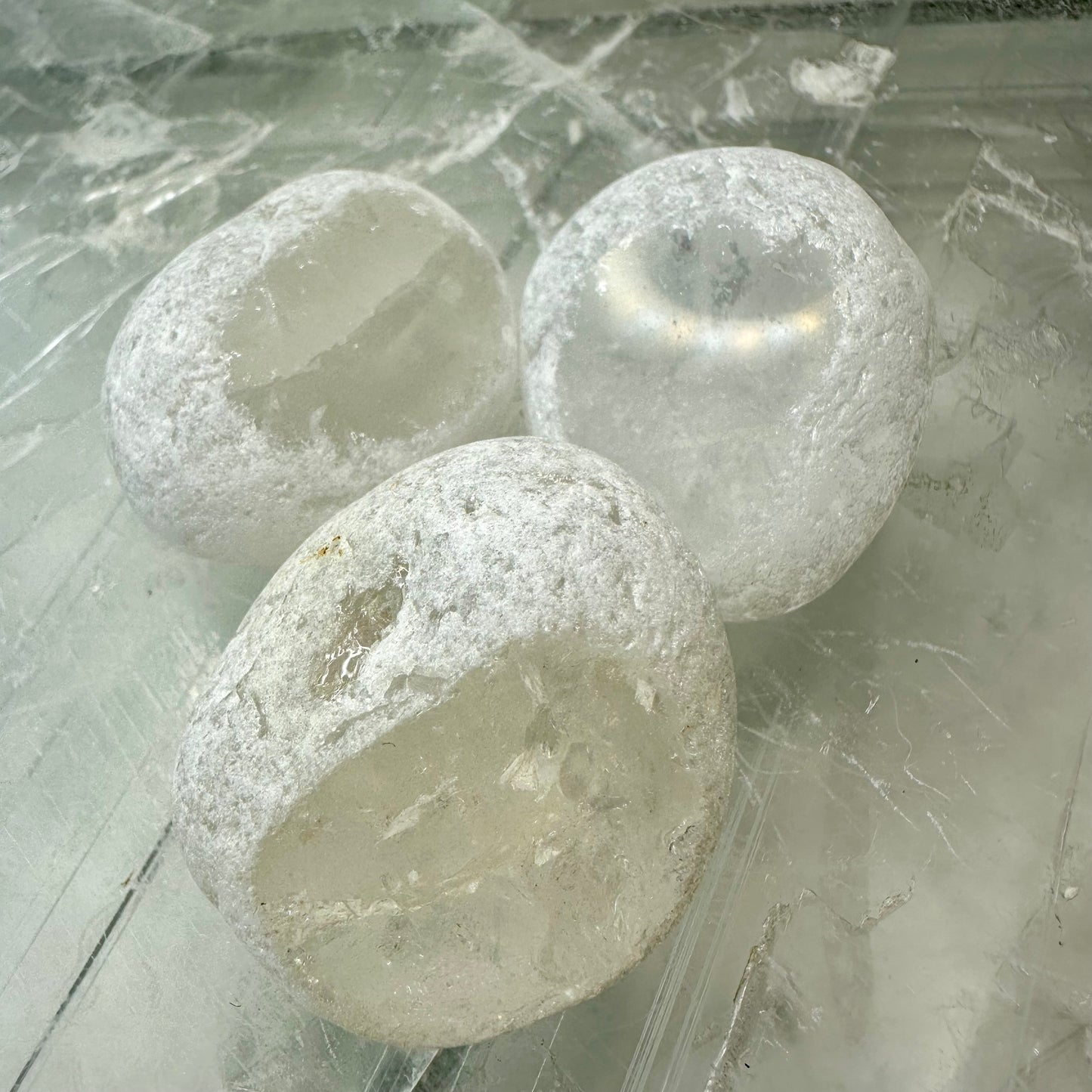 Crystal Eggs (Rose Quartz,Amethyst,Clear Quartz)