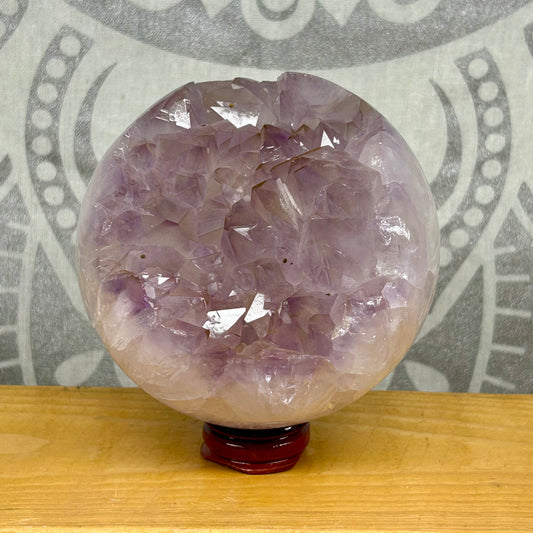 Amethyst Cluster Spheres