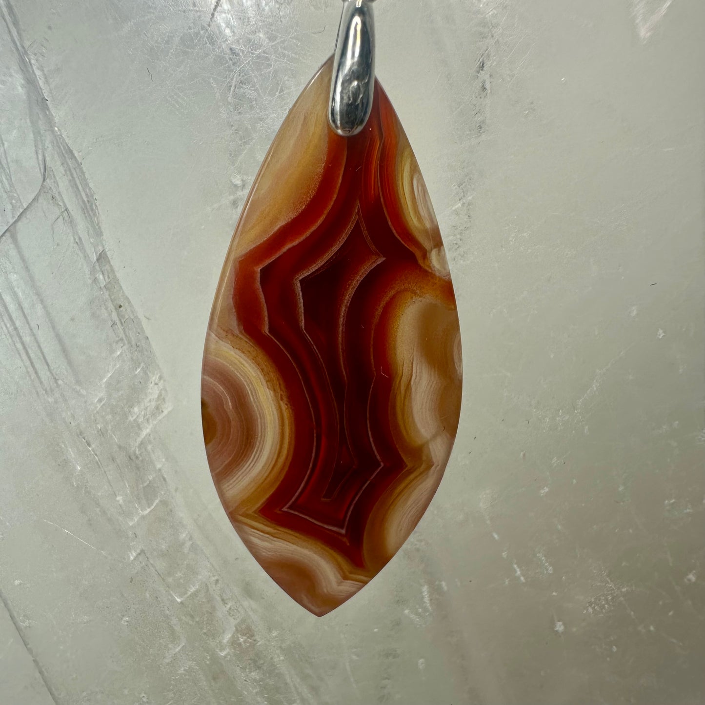 Madagascan Agate 925 Pendant (60)