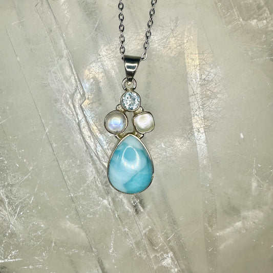 Larimar 925 Pendant