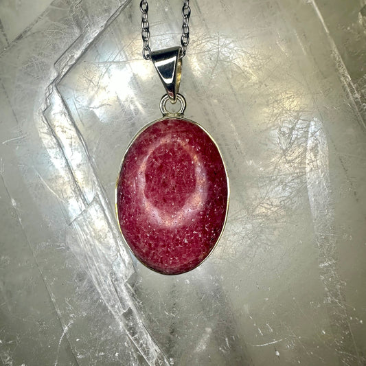 Rhodonite 925 Pendant (67)