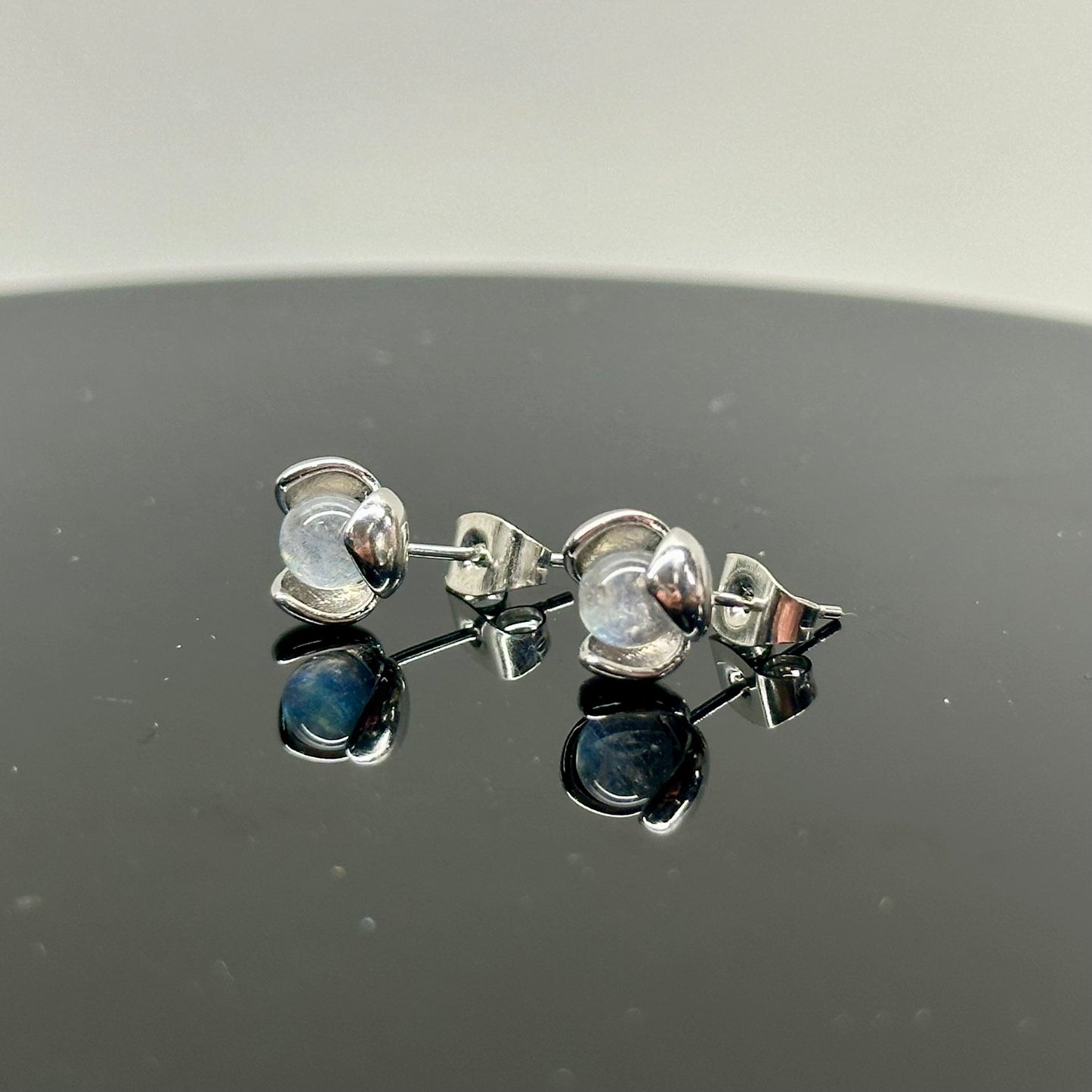 Labradorite 925 Earrings