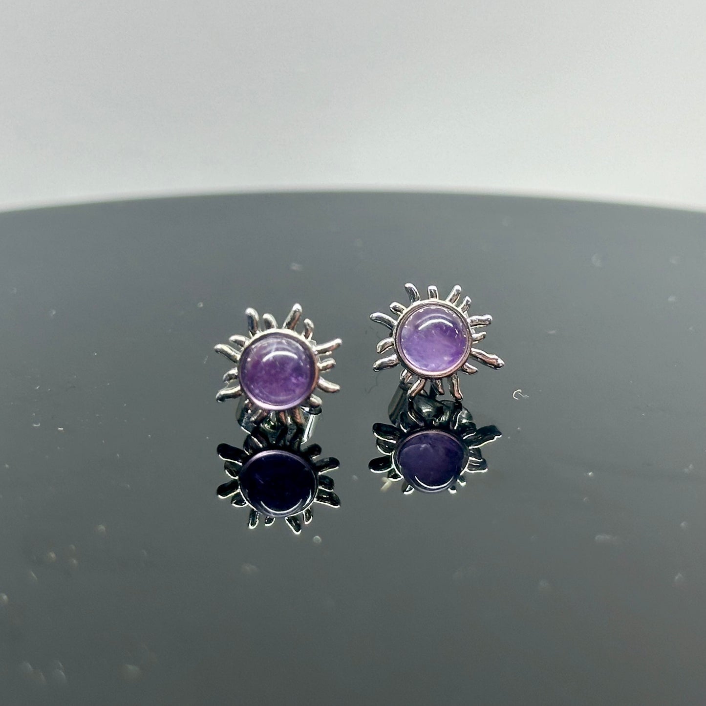 Amethyst 925 Earrings